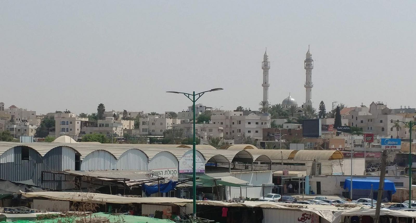 העיר רהט (צילום: דני בלר)